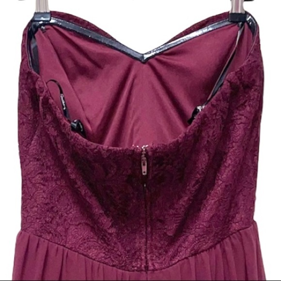 Speechless Strapless Sequins Rhinestones Detail Dress Size 13 - Picture 4 of 10